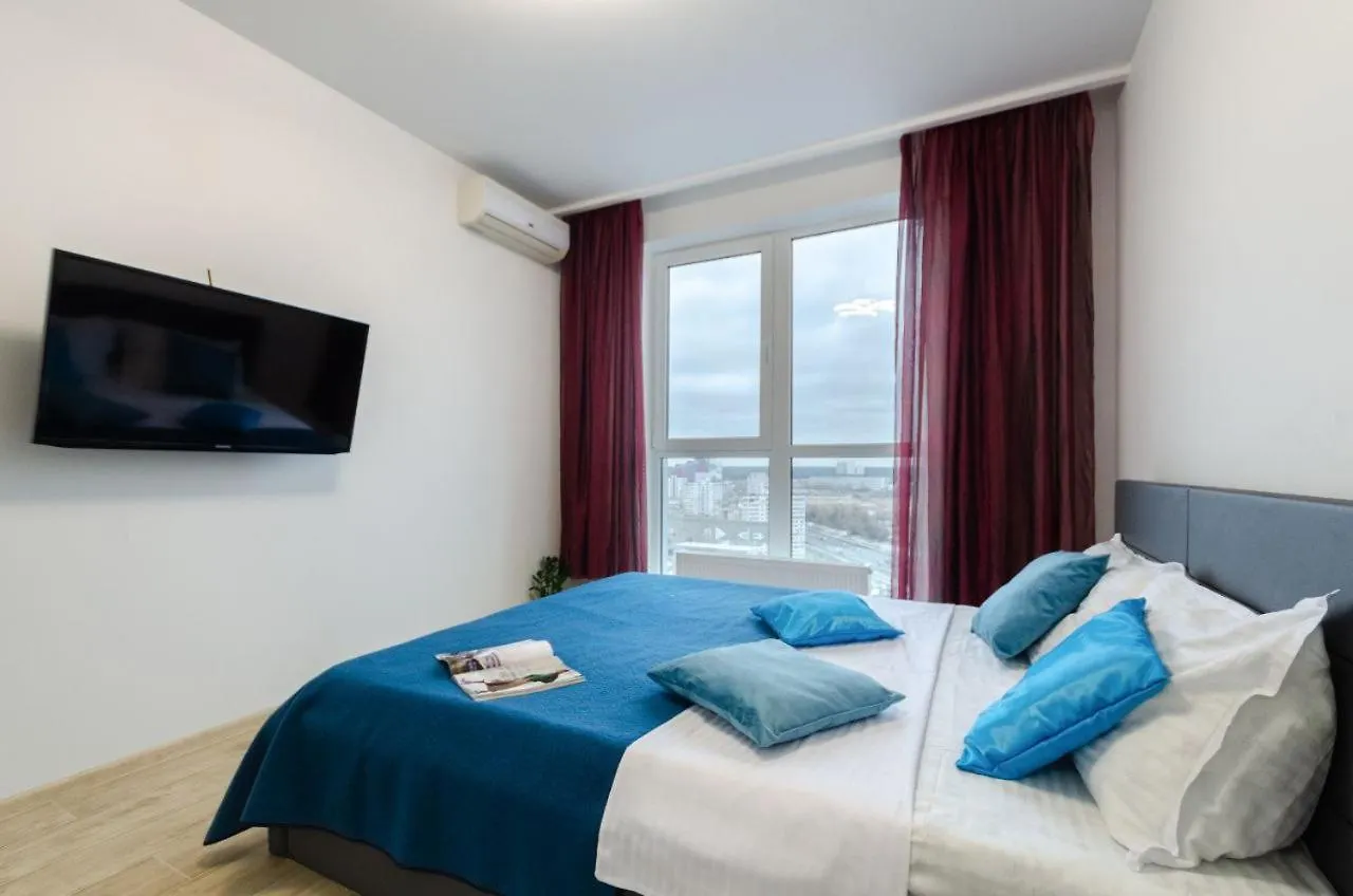 Панорамний Краєвид Поруч З Метро Kiev Appartement
